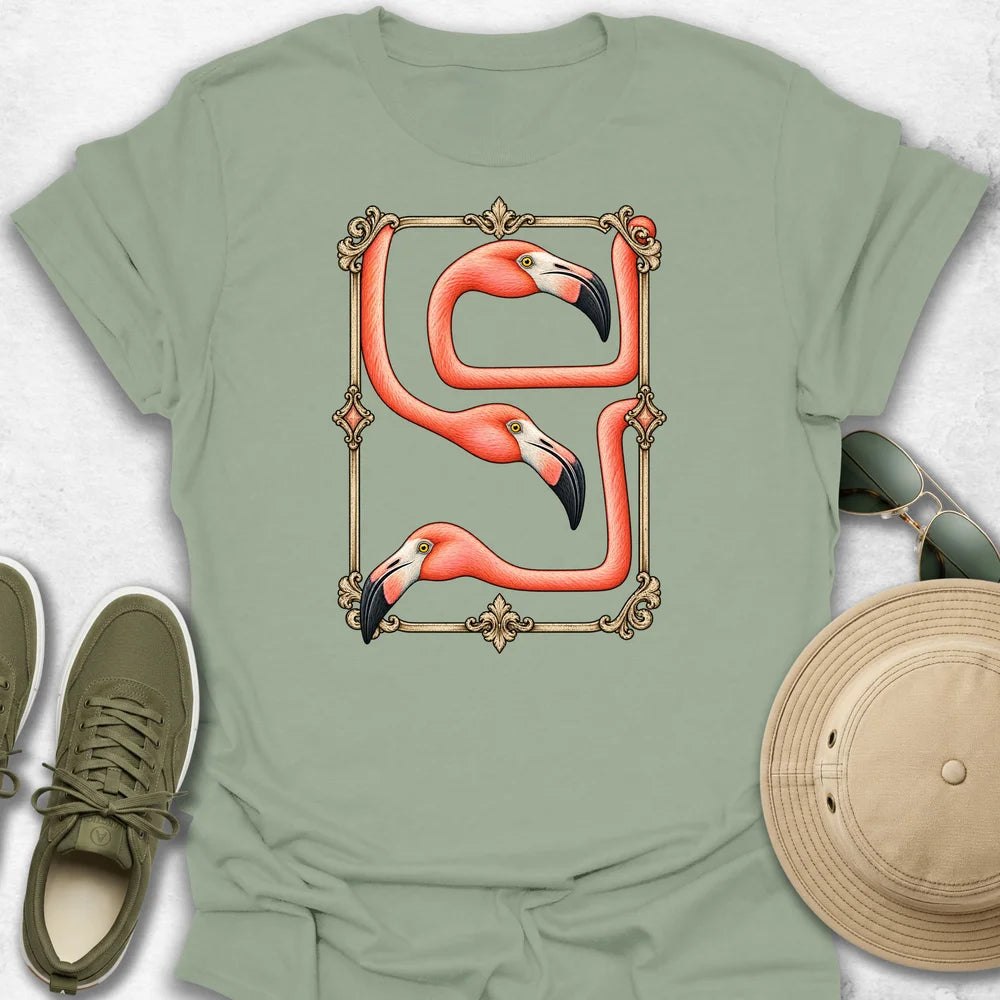 Flamingo Loop Trio T-Shirt