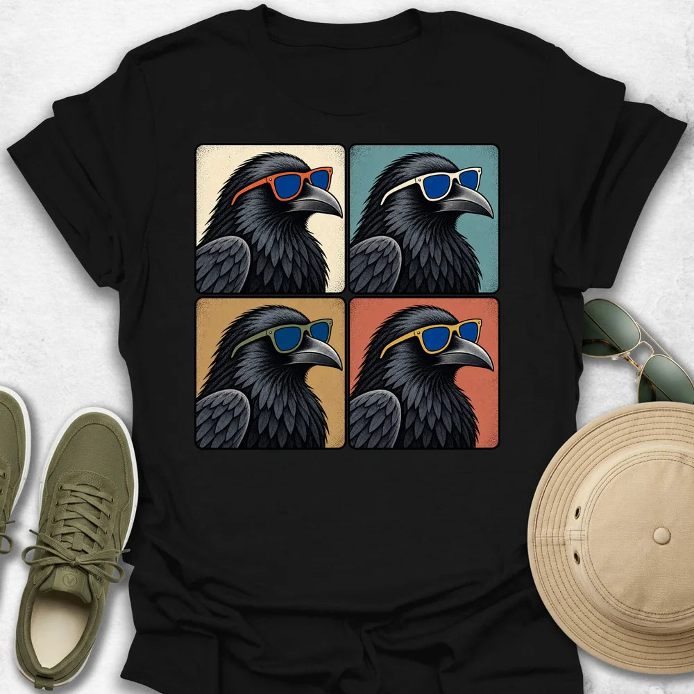 Ravens Sunglasses Quartet T-Shirt