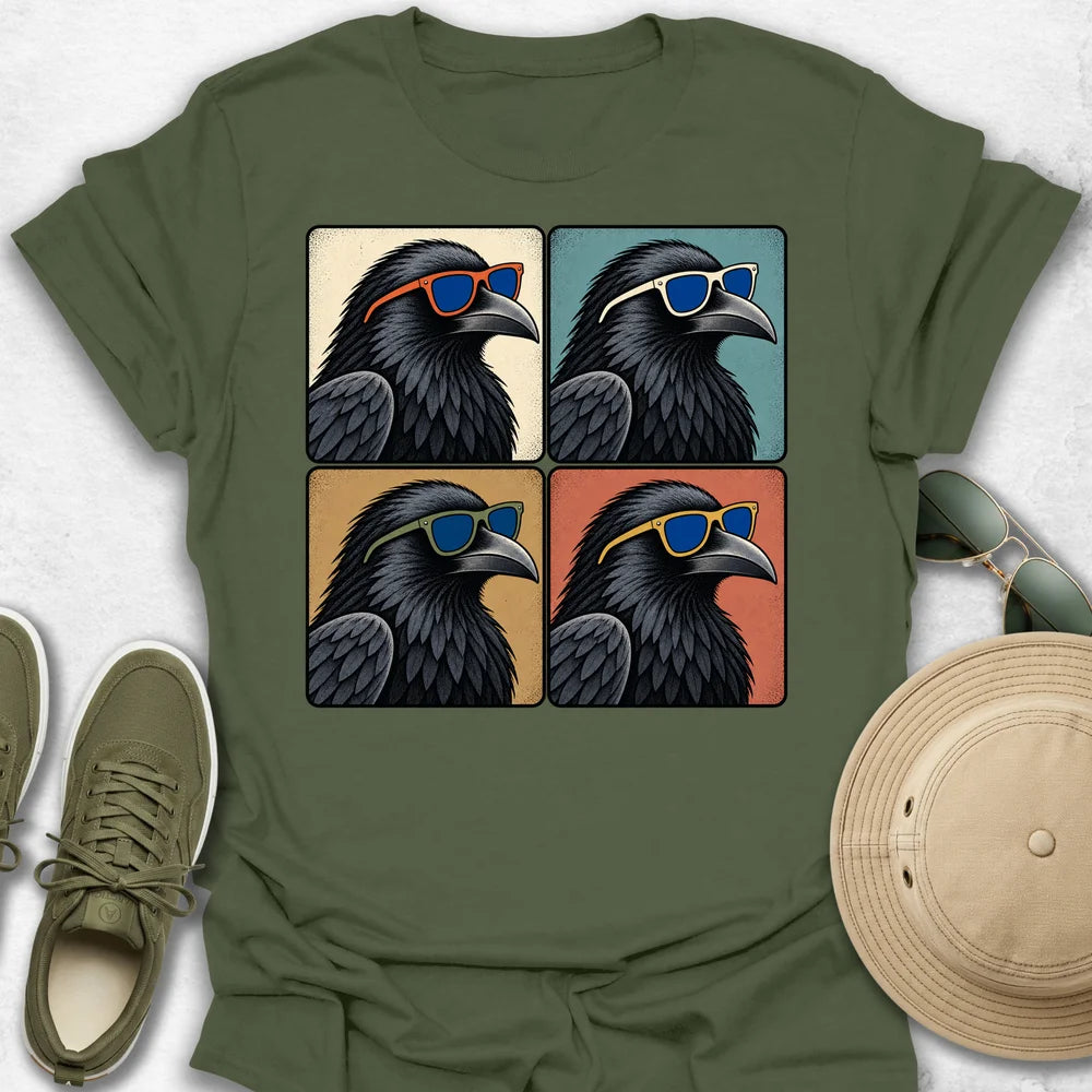 Ravens Sunglasses Quartet T-Shirt