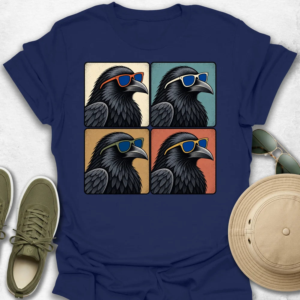 Ravens Sunglasses Quartet T-Shirt