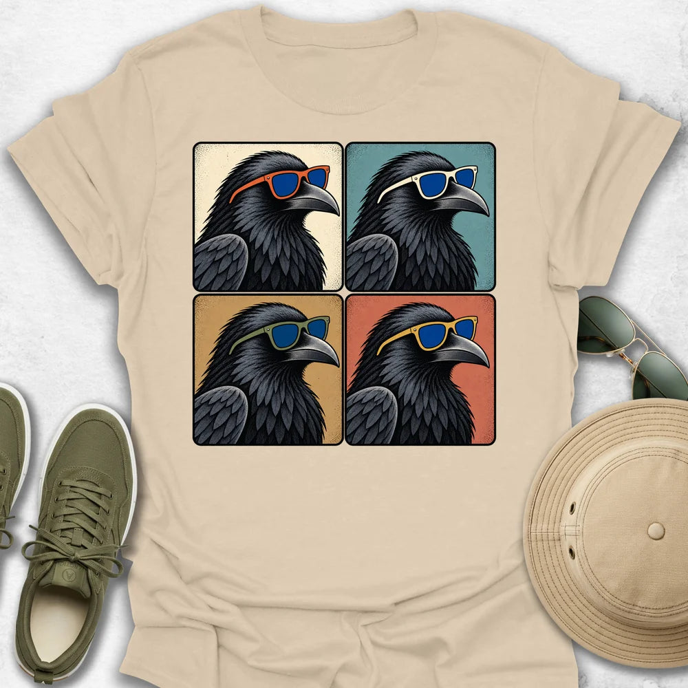 Ravens Sunglasses Quartet T-Shirt
