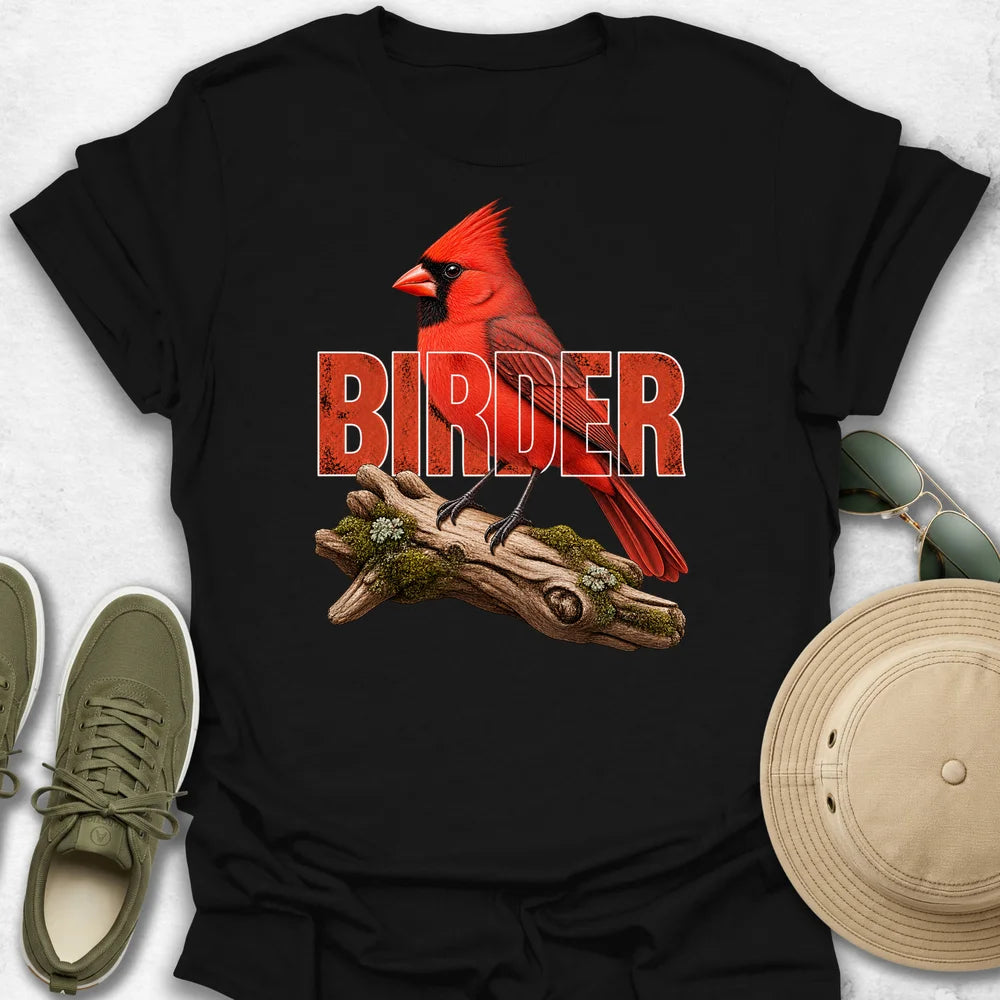 Birder Cardinal T-Shirt