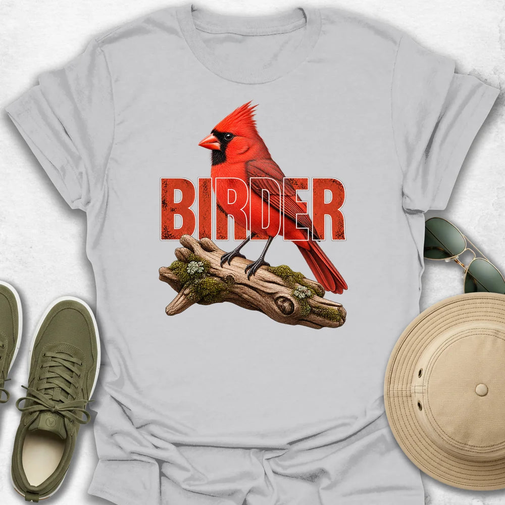 Birder Cardinal T-Shirt