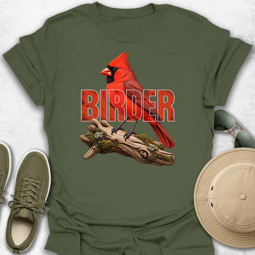 Birder Cardinal T-Shirt