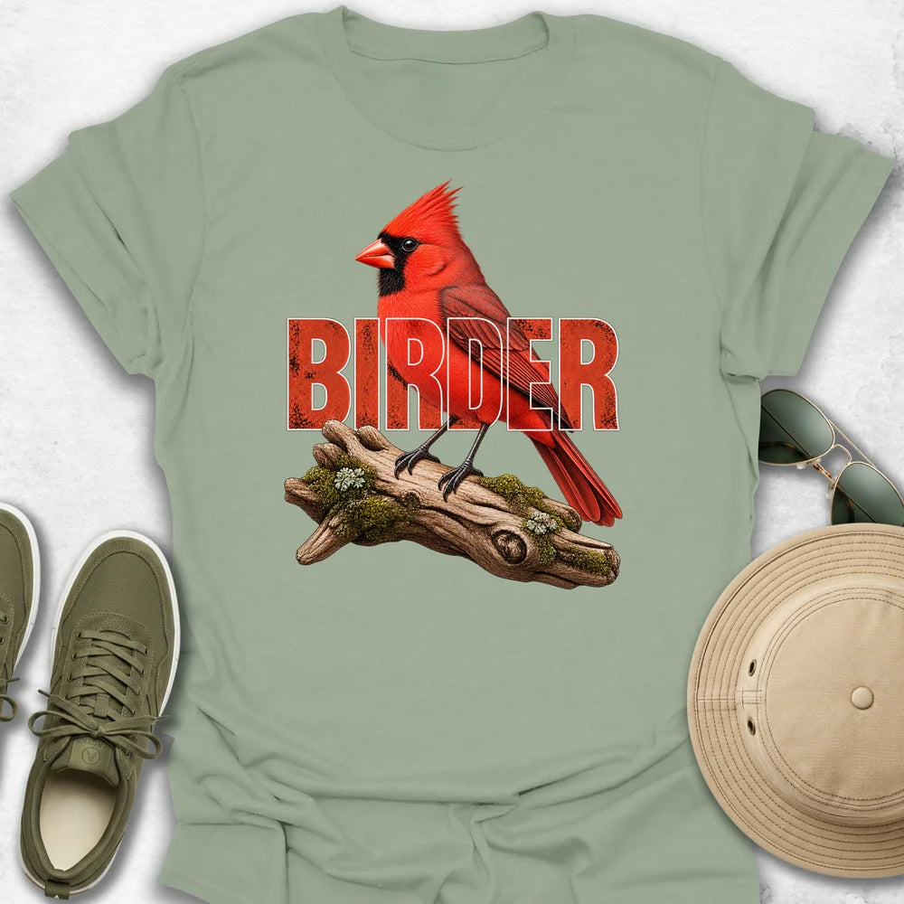 Birder Cardinal T-Shirt