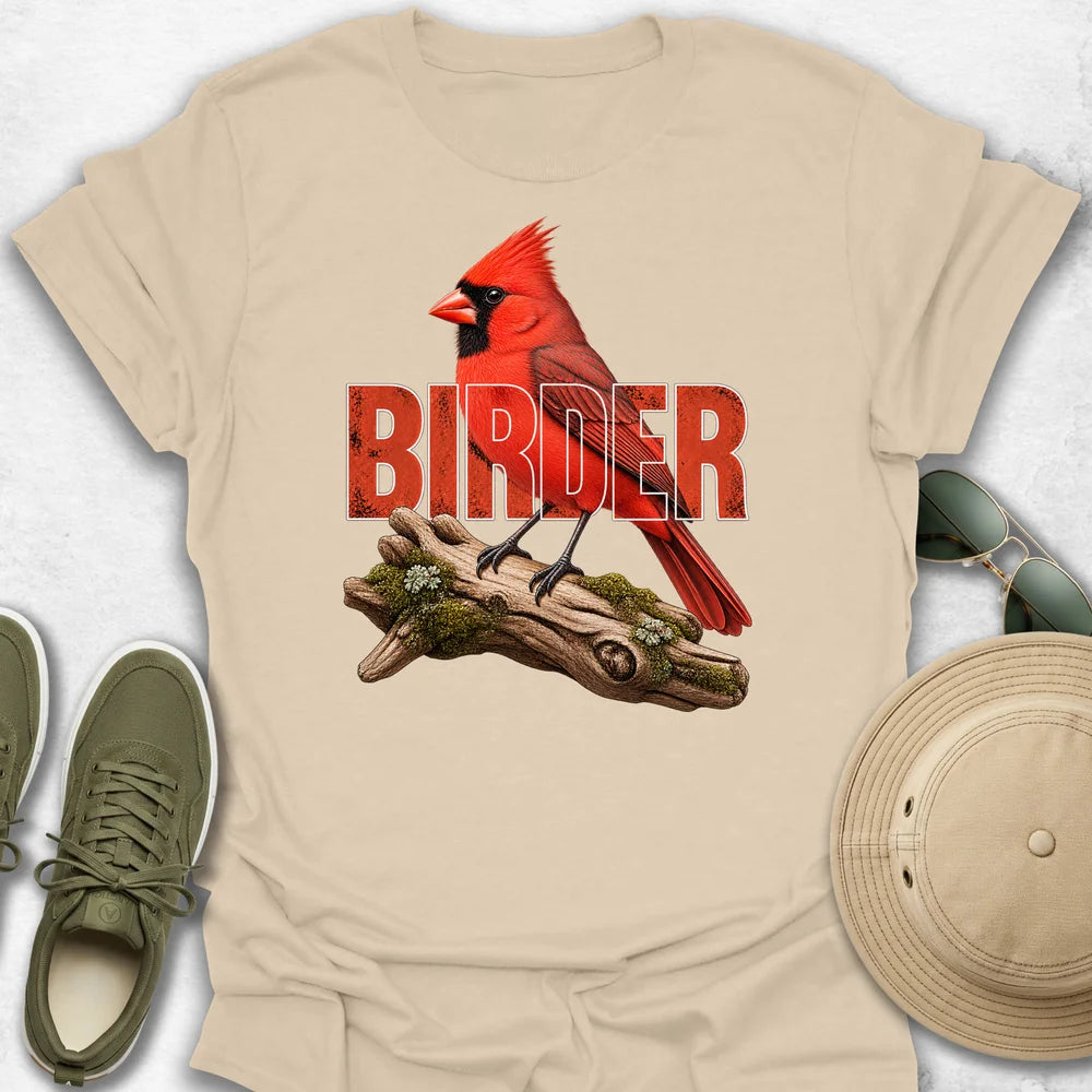Birder Cardinal T-Shirt
