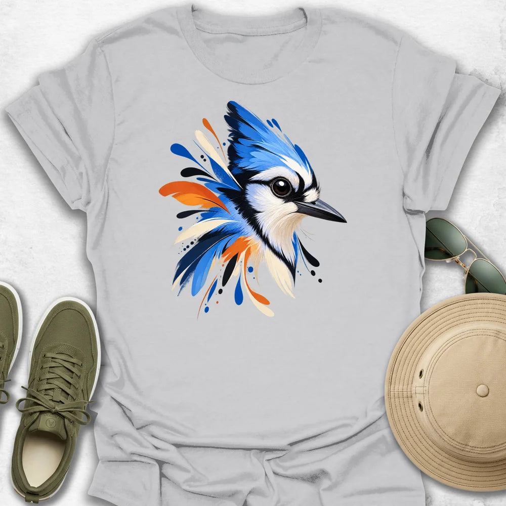 Vibrant Blue Jay T-Shirt