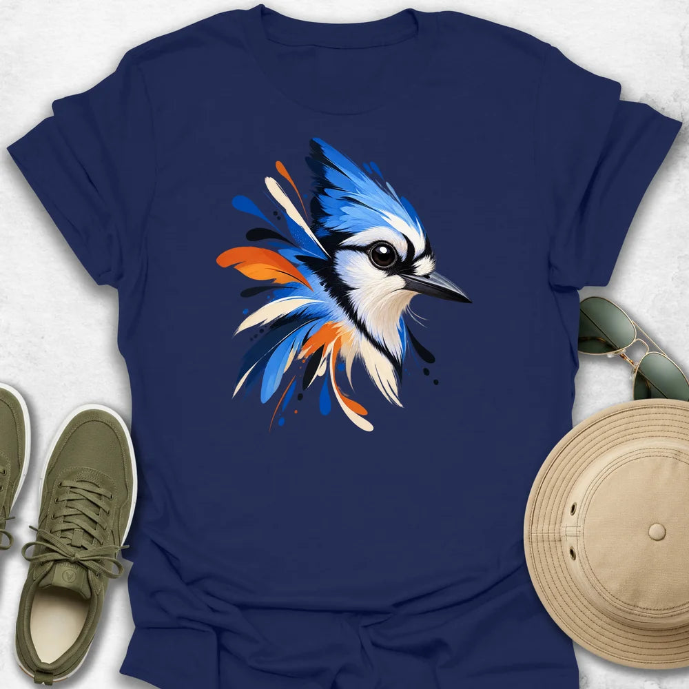 Vibrant Blue Jay T-Shirt