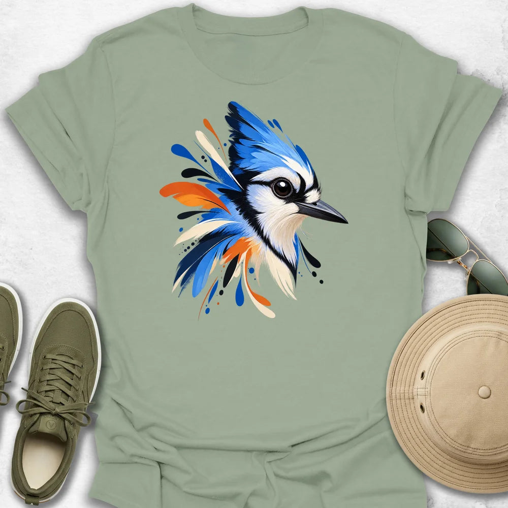 Vibrant Blue Jay T-Shirt
