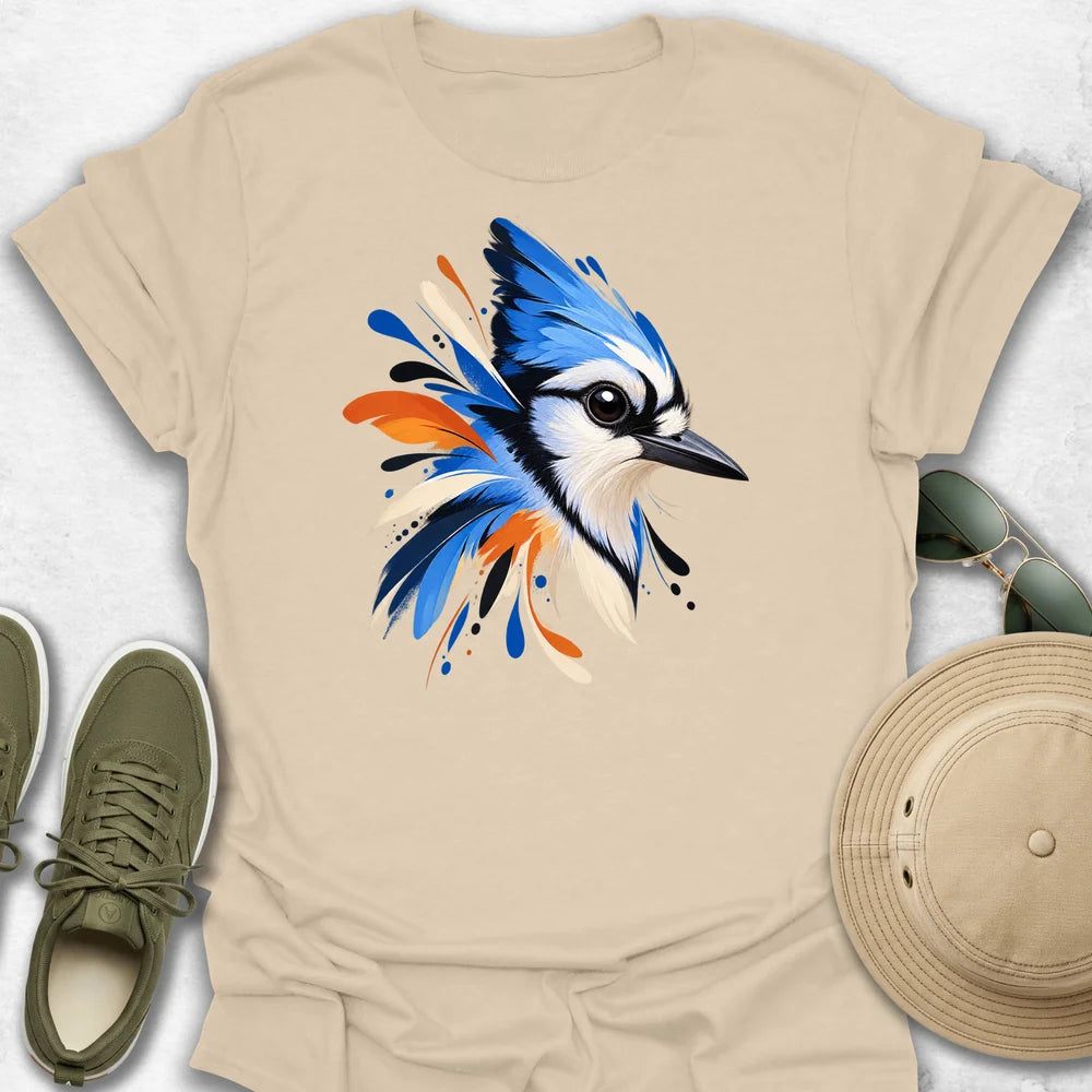 Vibrant Blue Jay T-Shirt