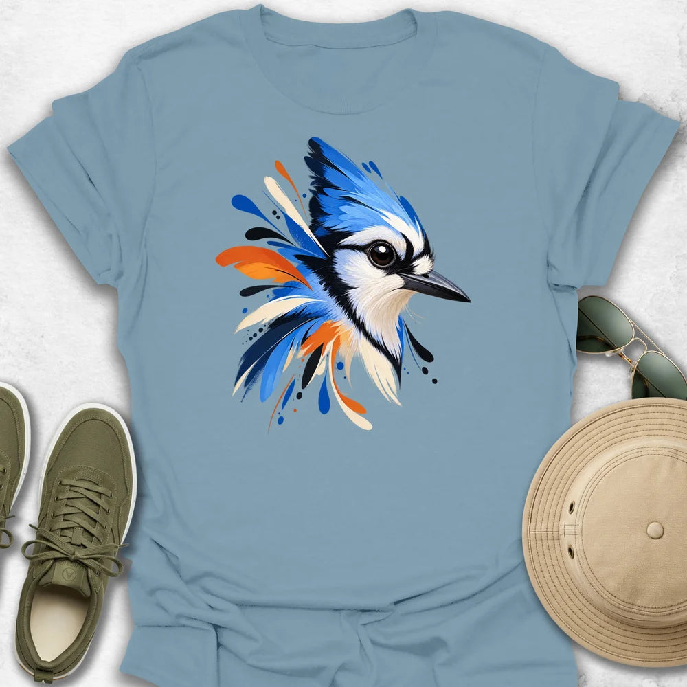 Vibrant Blue Jay T-Shirt
