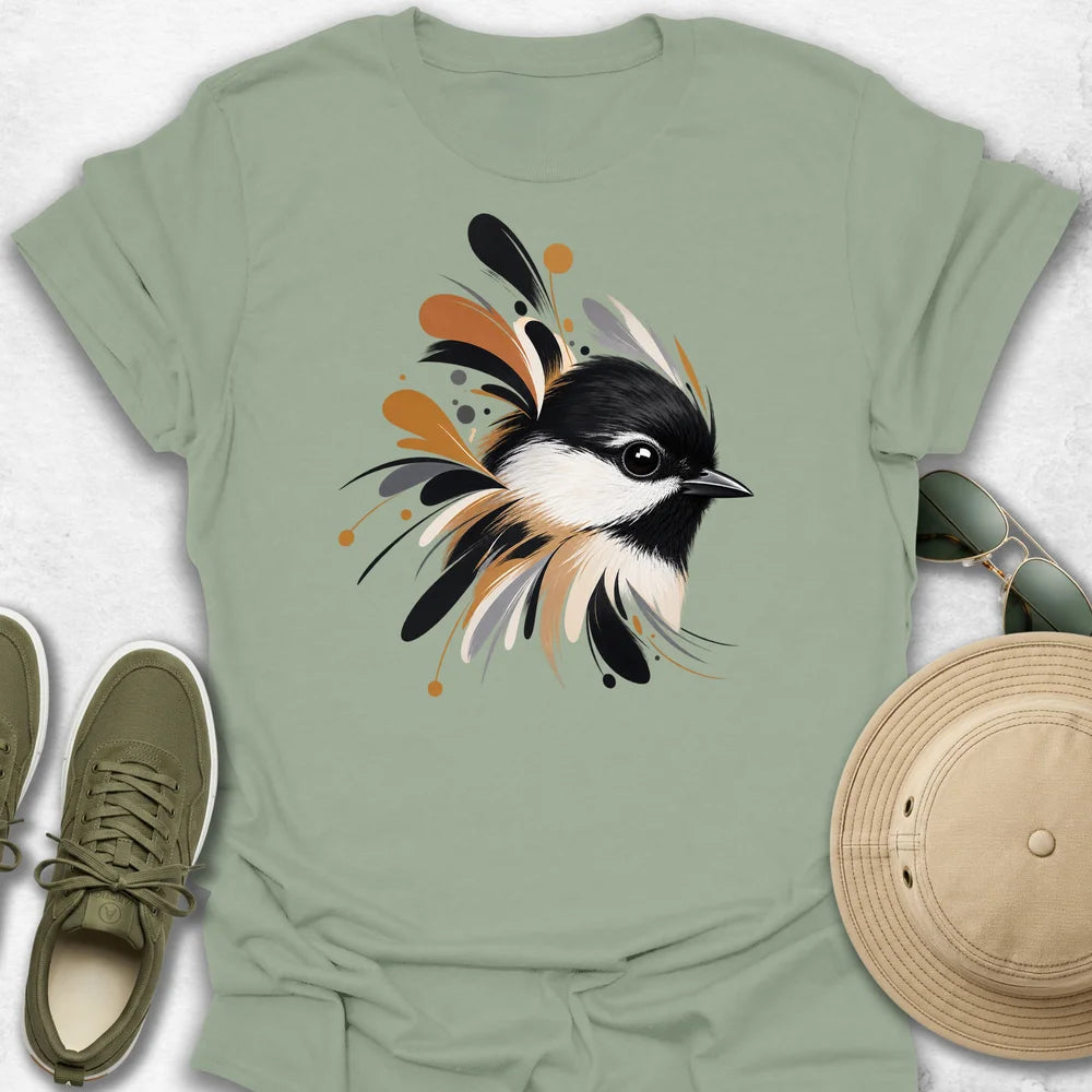 Vibrant Chickadees T-Shirt