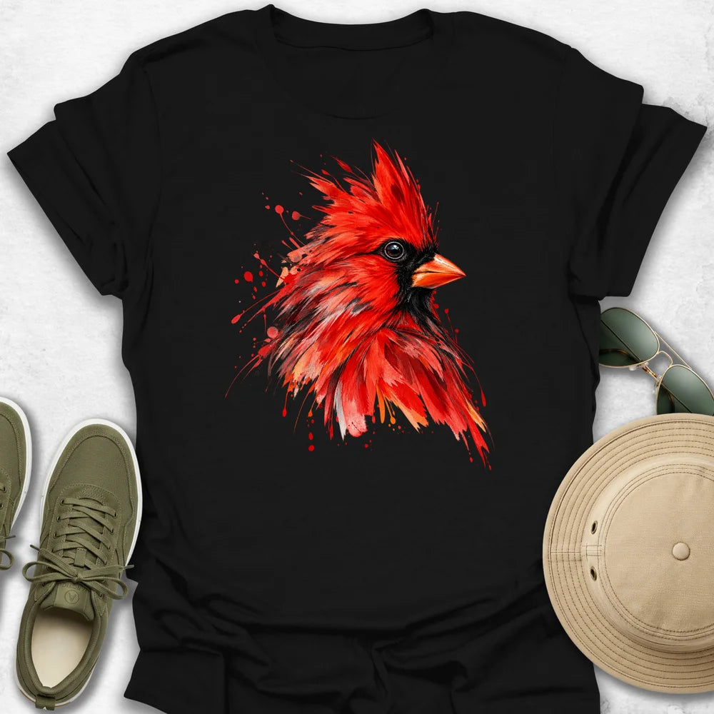 Watercolor Northern Cardinal T-Shirt
