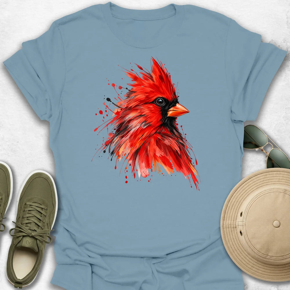 Watercolor Northern Cardinal T-Shirt