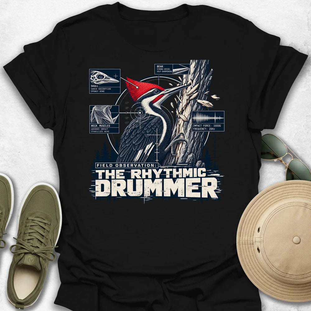 The Rhythmic Drummer T-Shirt