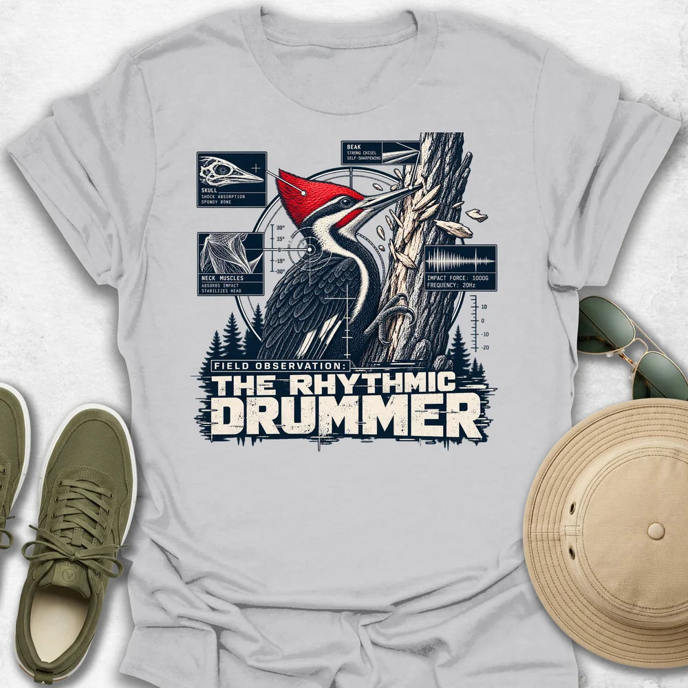 The Rhythmic Drummer T-Shirt