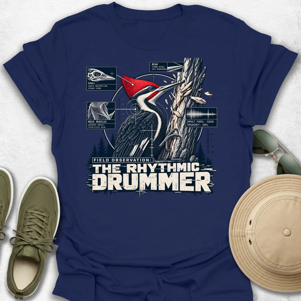 The Rhythmic Drummer T-Shirt