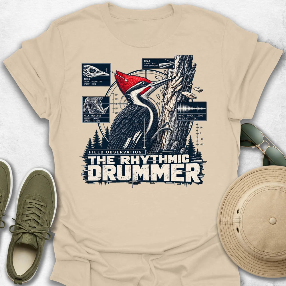 The Rhythmic Drummer T-Shirt