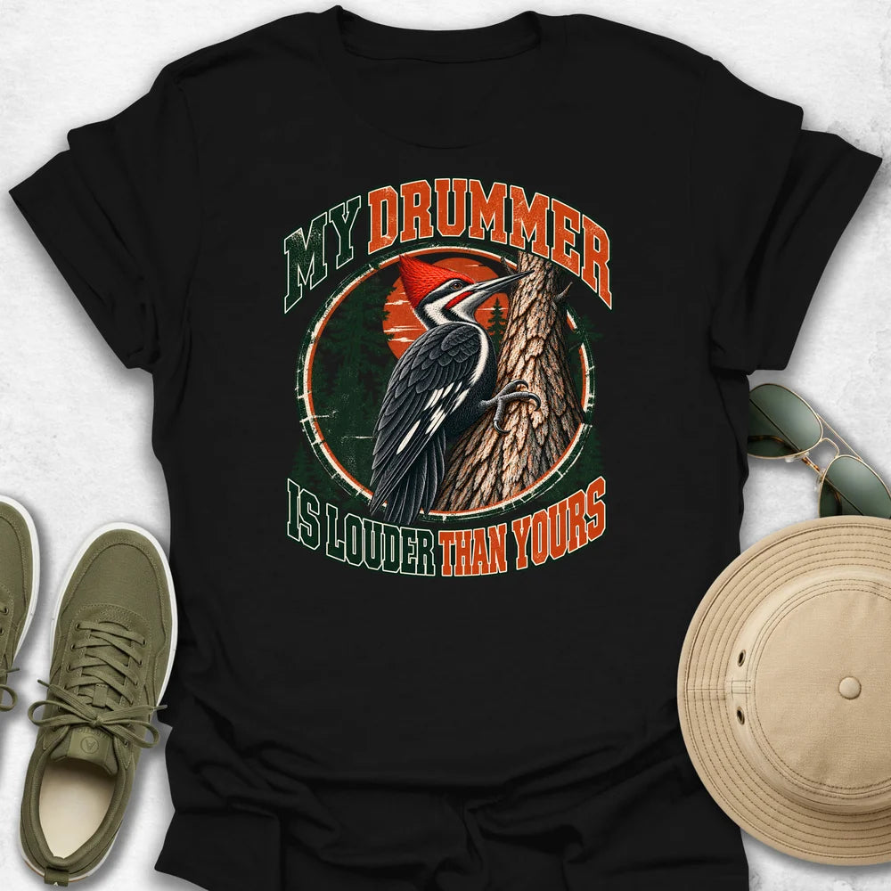 Woodpecker Drummer T-Shirt