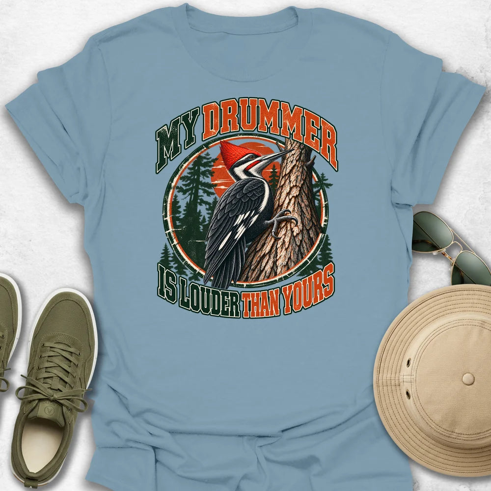 Woodpecker Drummer T-Shirt