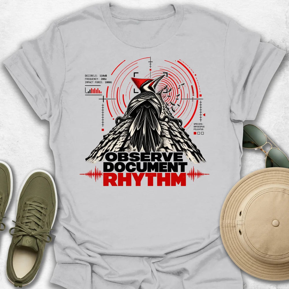 Observe, Document, Rhythm T-Shirt