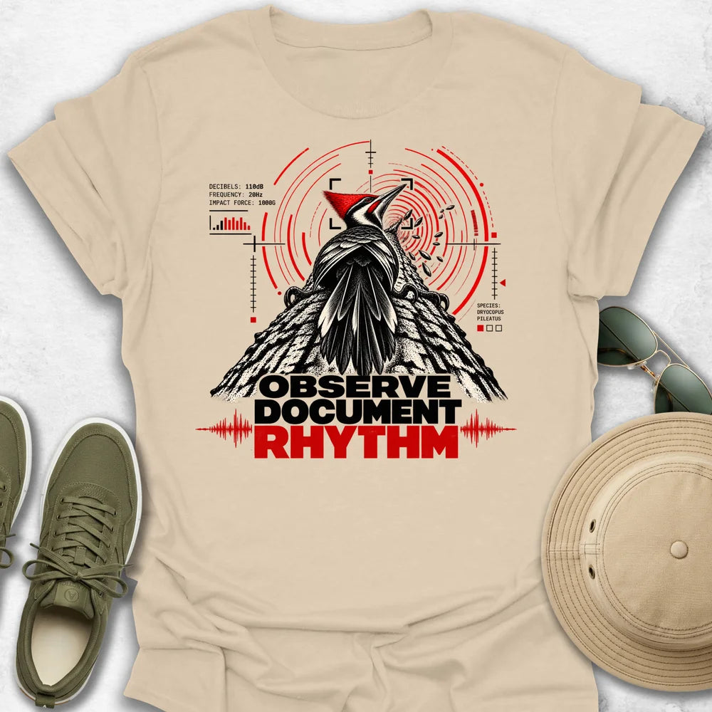 Observe, Document, Rhythm T-Shirt