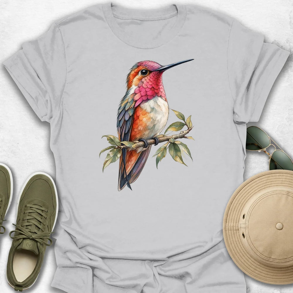 Hummingbird on Branch T-Shirt
