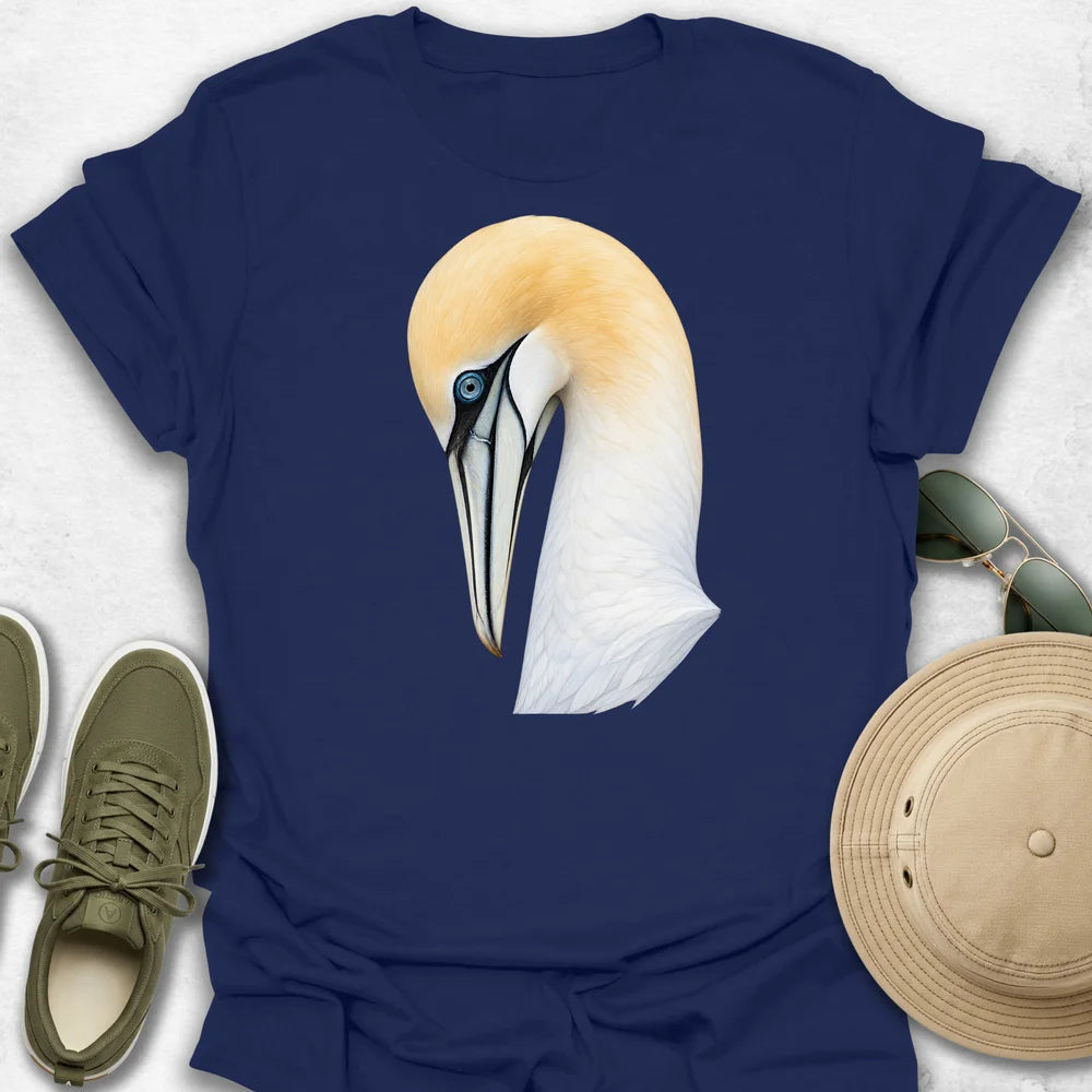 Golden Gannet Portrait T-Shirt