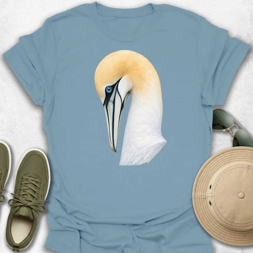 Golden Gannet Portrait T-Shirt