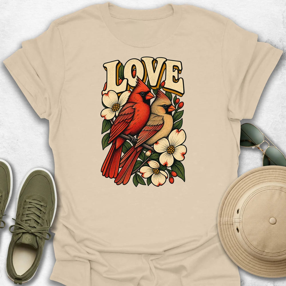 Cardinal Love T-Shirt