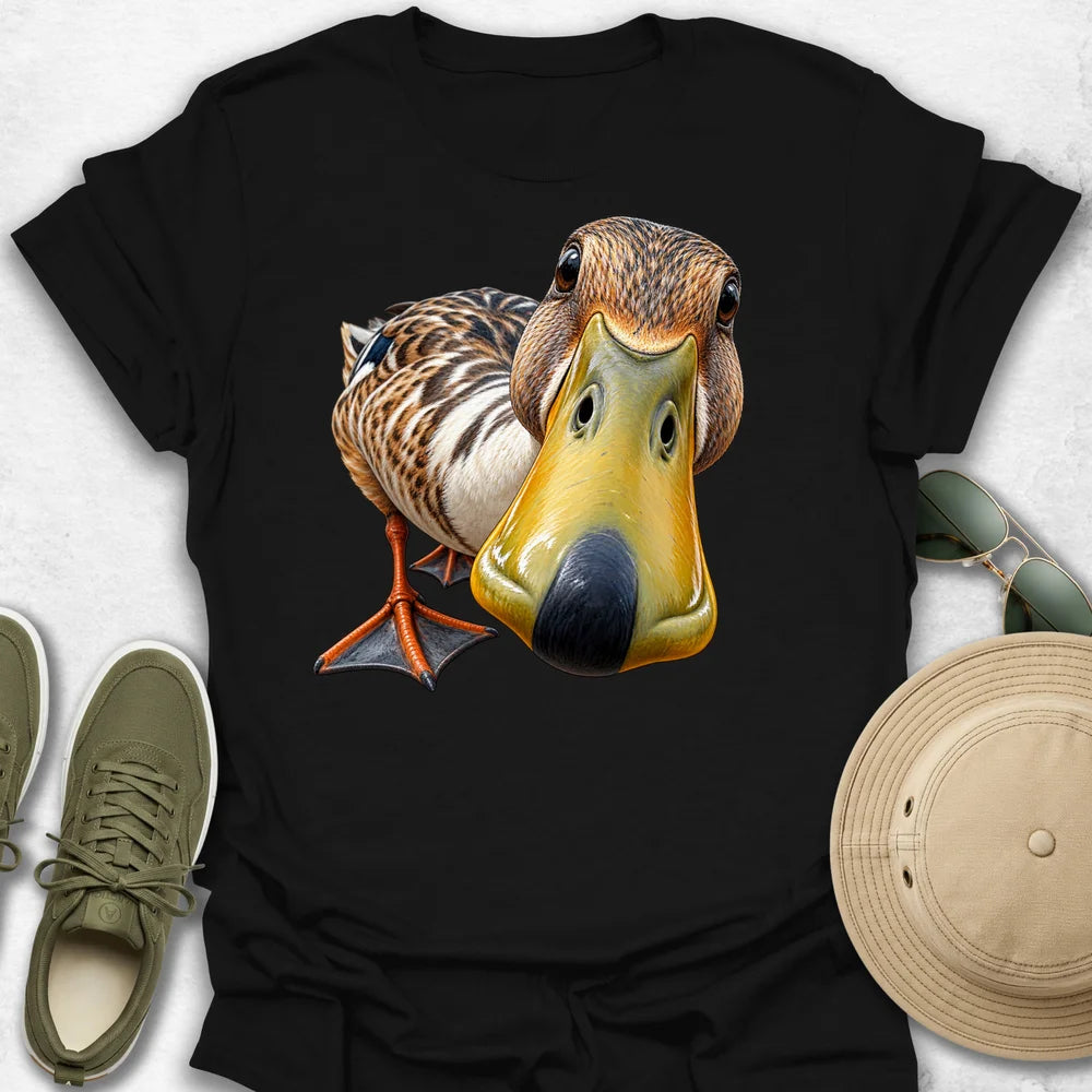 Curious Duck Close-Up T-Shirt