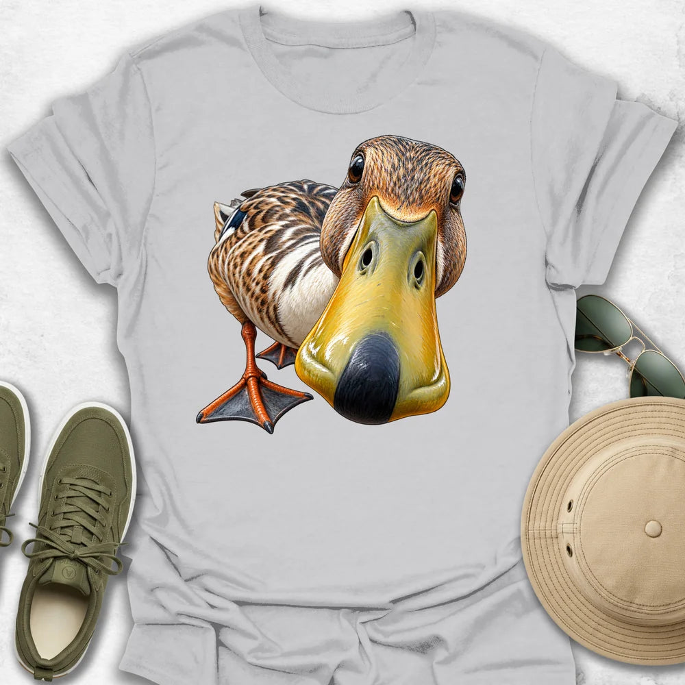 Curious Duck Close-Up T-Shirt