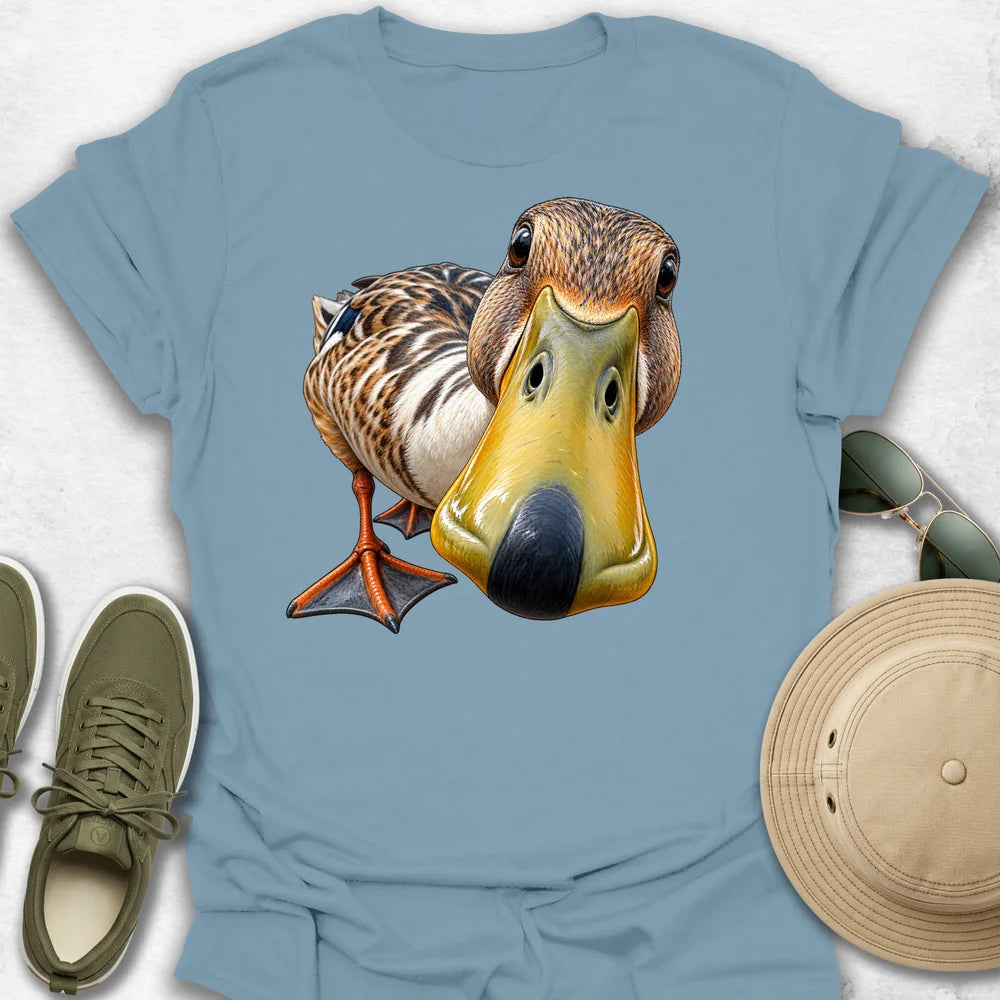 Curious Duck Close-Up T-Shirt