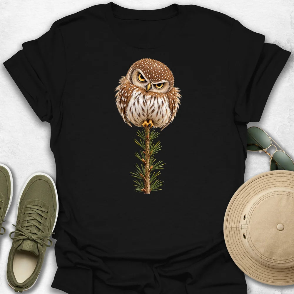 Grumpy Baby Owl T-Shirt