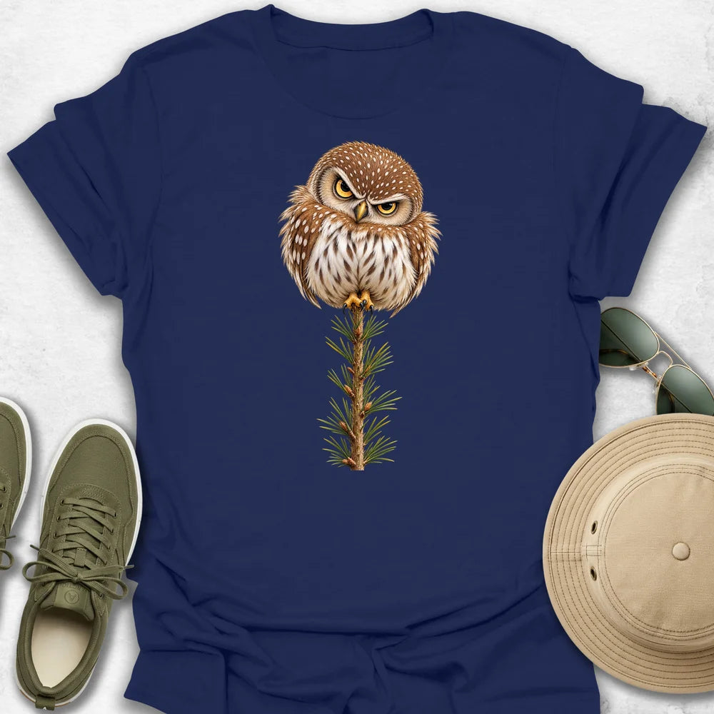 Grumpy Baby Owl T-Shirt