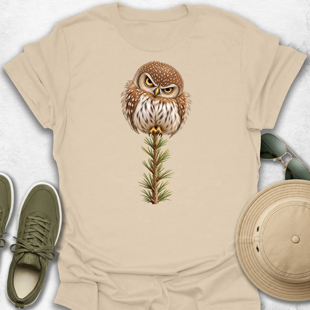 Grumpy Baby Owl T-Shirt