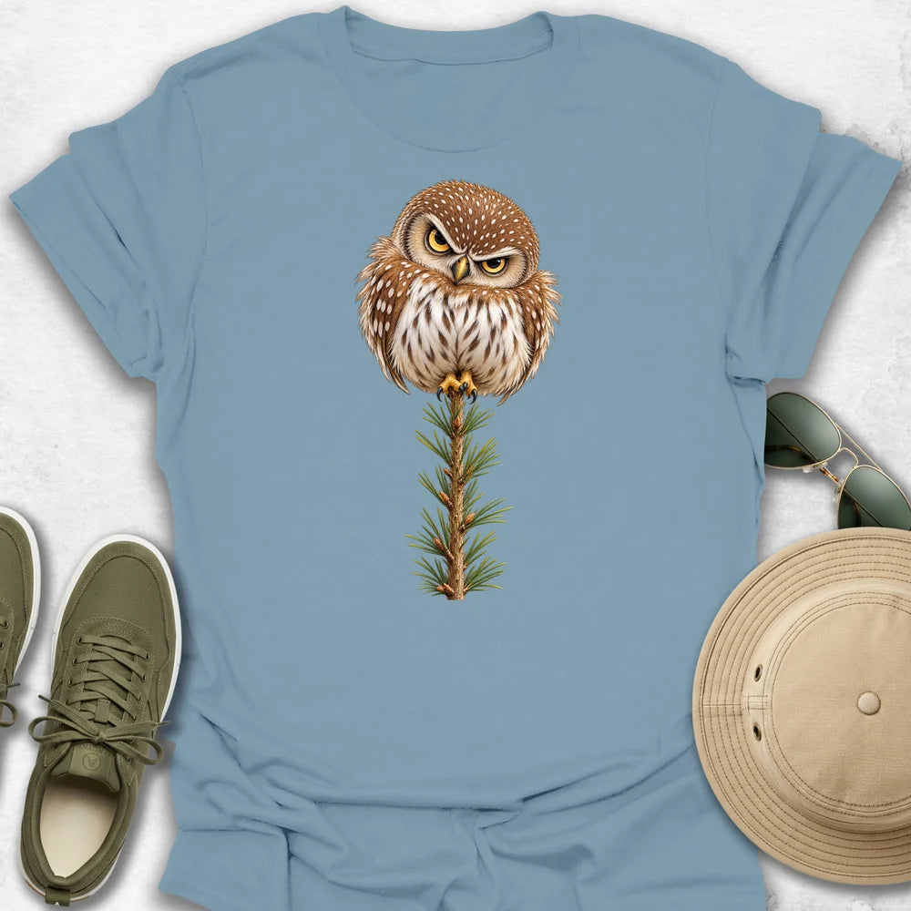 Grumpy Baby Owl T-Shirt