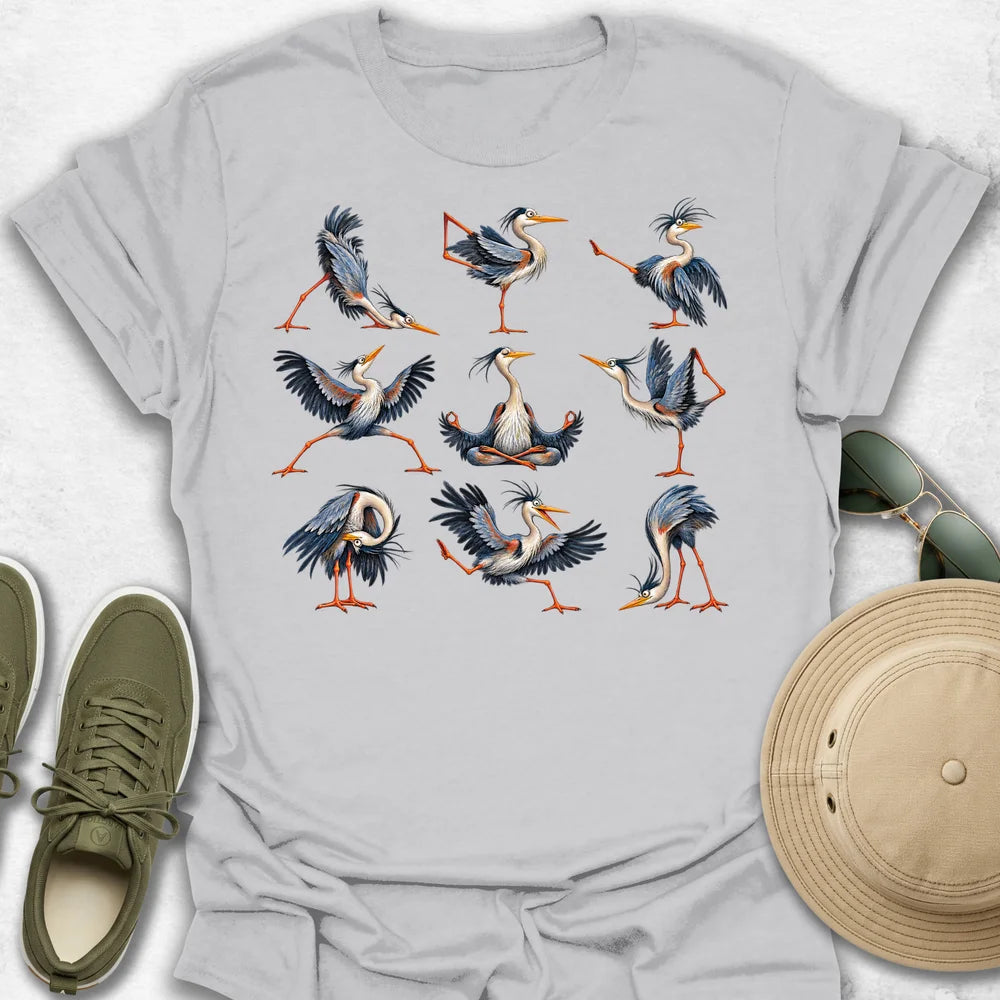 Heron Yoga T-Shirt