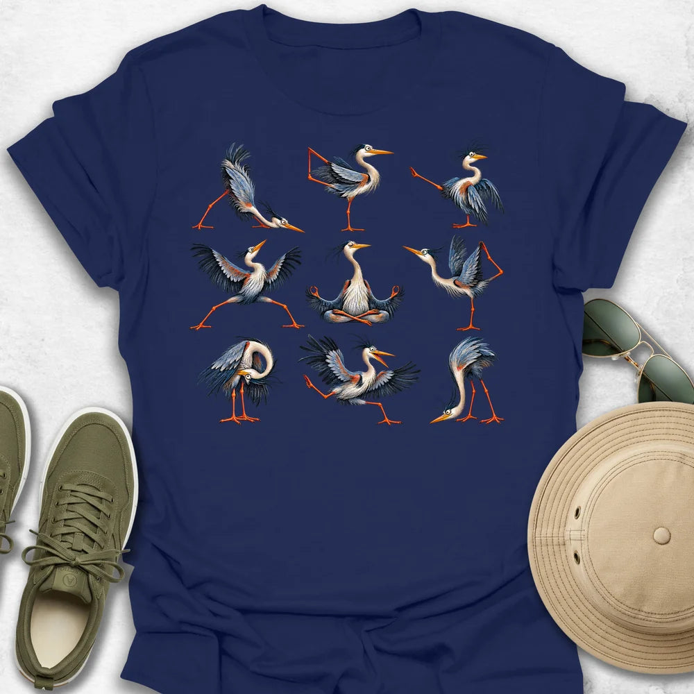 Heron Yoga T-Shirt