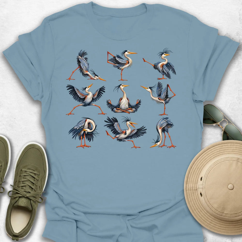Heron Yoga T-Shirt