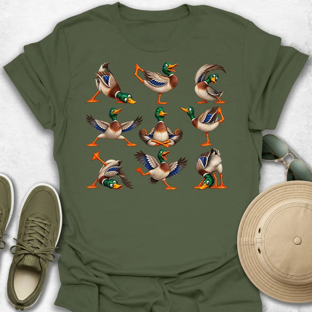 Mallard Yoga T-Shirt