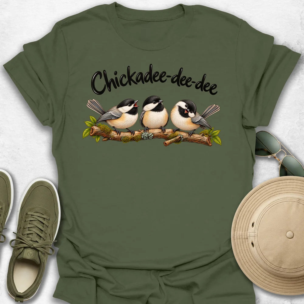 Chickadee Trio T-Shirt