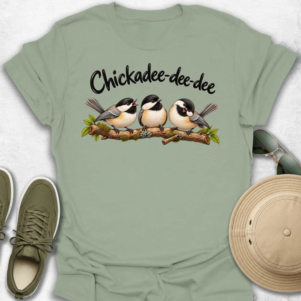 Chickadee Trio T-Shirt