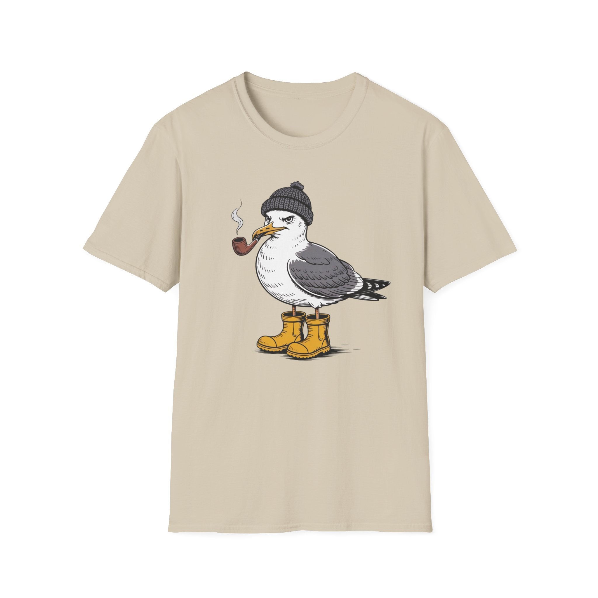 Seagull Fisherman T-Shirt