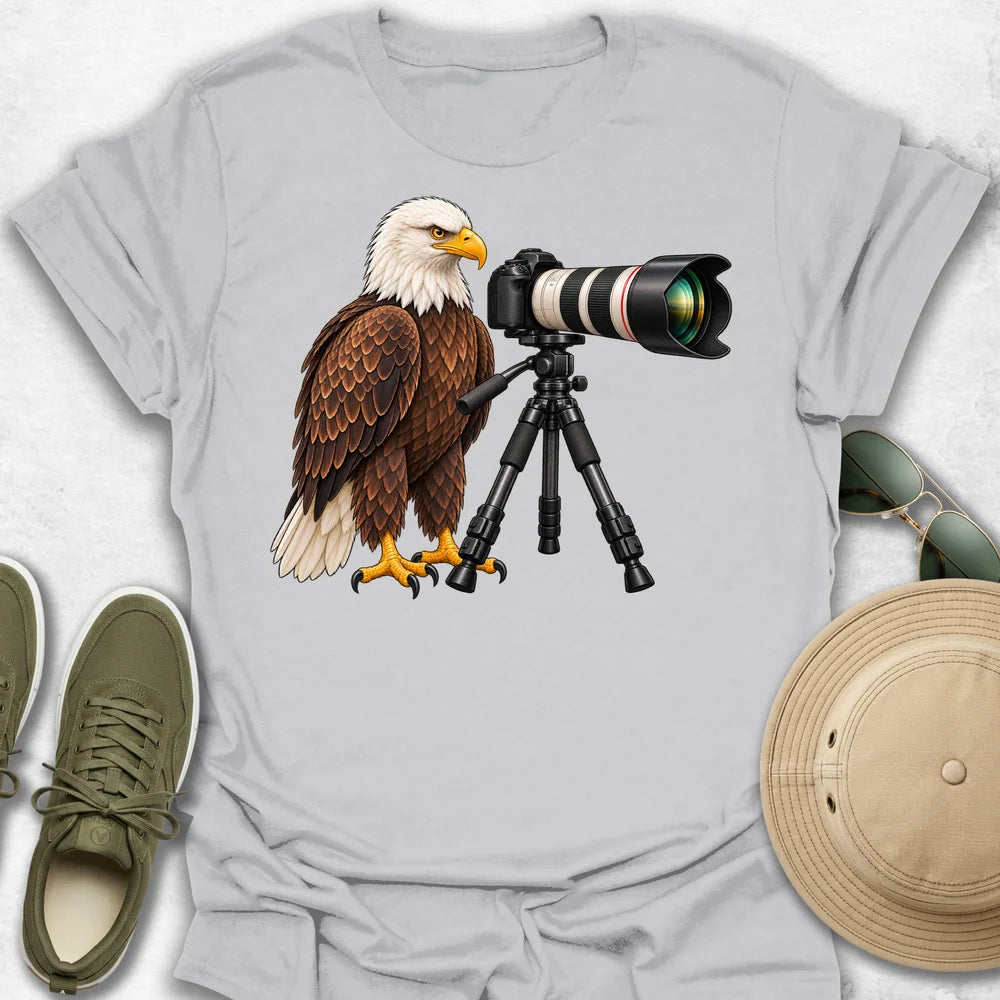 Bald Eagle Camera T-Shirt