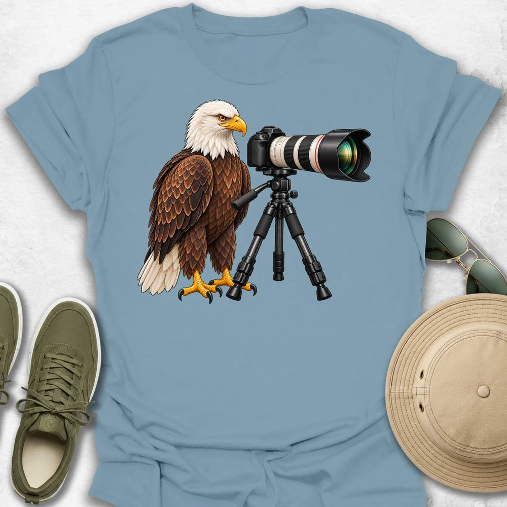 Bald Eagle Camera T-Shirt