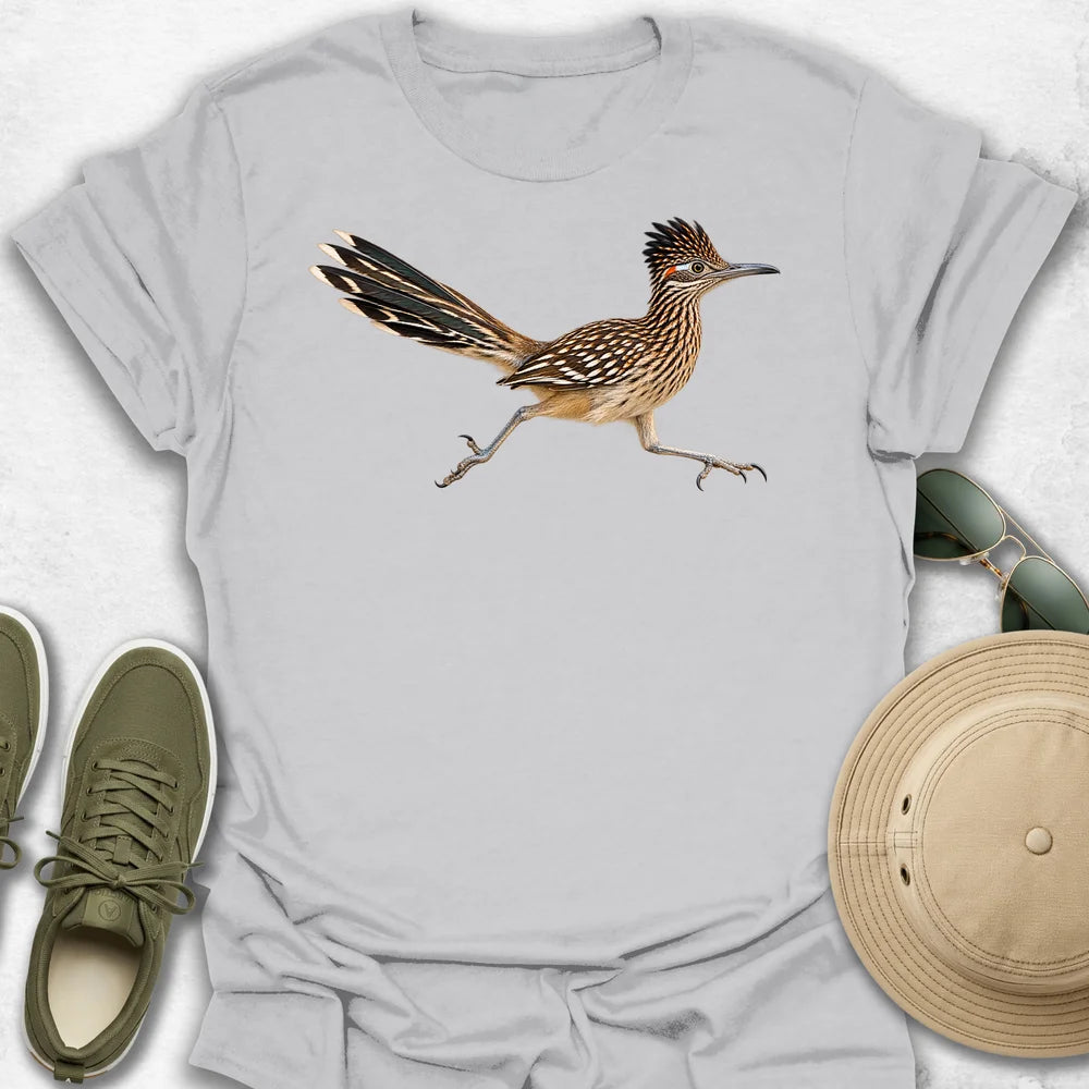 Greater Roadrunner in Mid-Stride T-Shirt