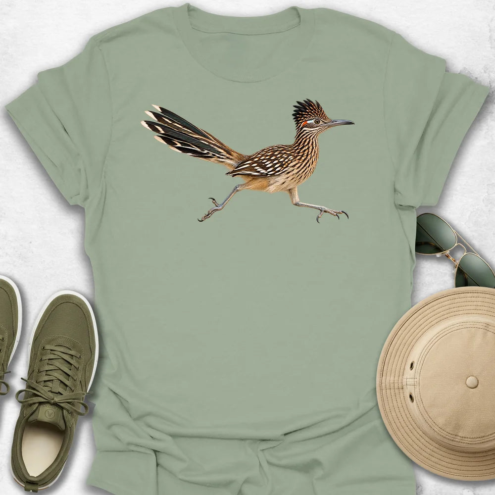 Greater Roadrunner in Mid-Stride T-Shirt