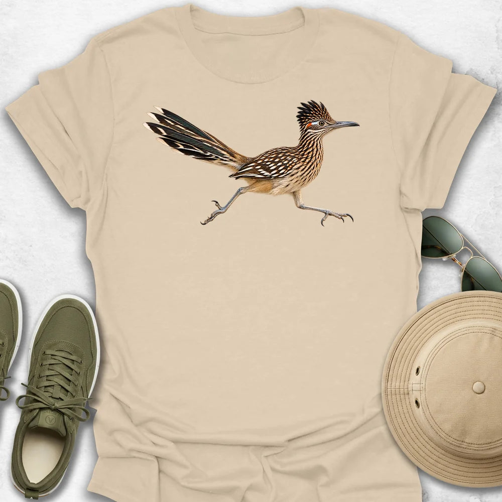 Greater Roadrunner in Mid-Stride T-Shirt