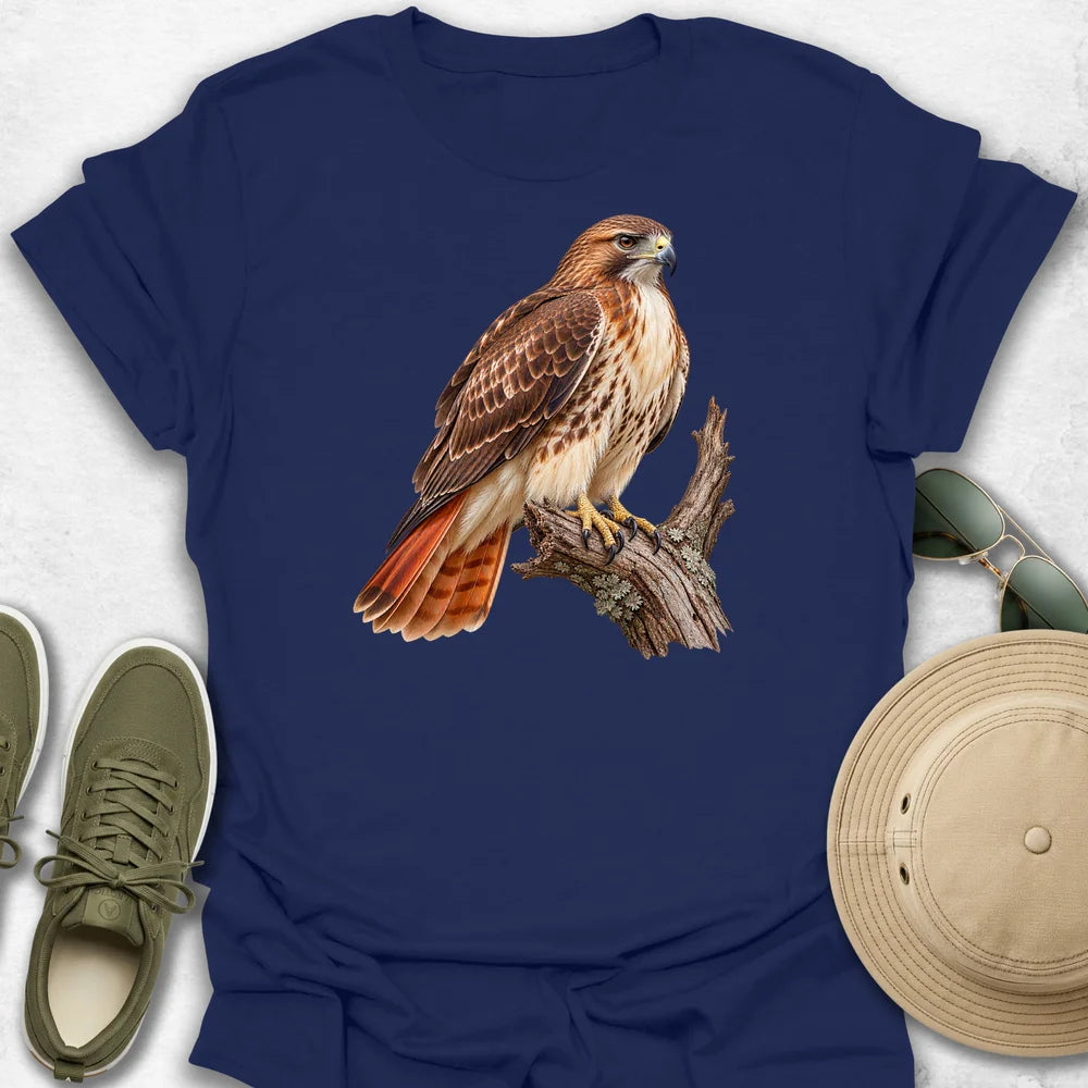 Majestic Red-Tailed Hawk T-Shirt